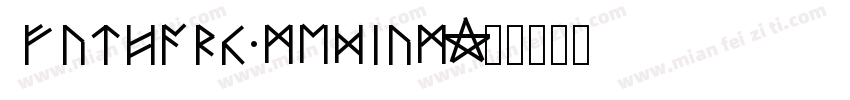 futhark Medium字体转换